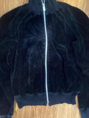 Bebe Women's Black and Navy Jacket